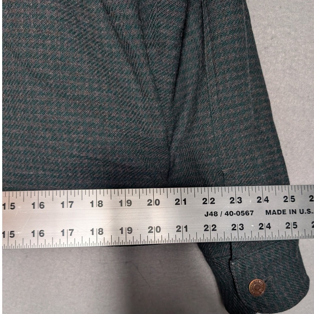 Vtg Pendleton Wool Jacket Green Houndstooth Thomas Kay Ltd Ed 10/400 Women Lg - Picture 6 of 12
